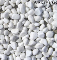 Gravier marbre blanc 15/25mm, 25 kg