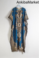 Robe longue d'été style africain Dashiki pour femme Taille unique