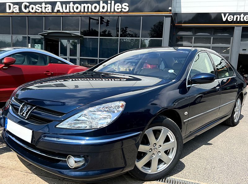 Peugeot 607 2011 - Bleu cuir - CT et carte grise