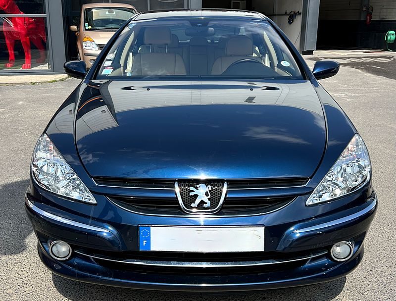 Peugeot 607 2011 - Bleu cuir - CT et carte grise